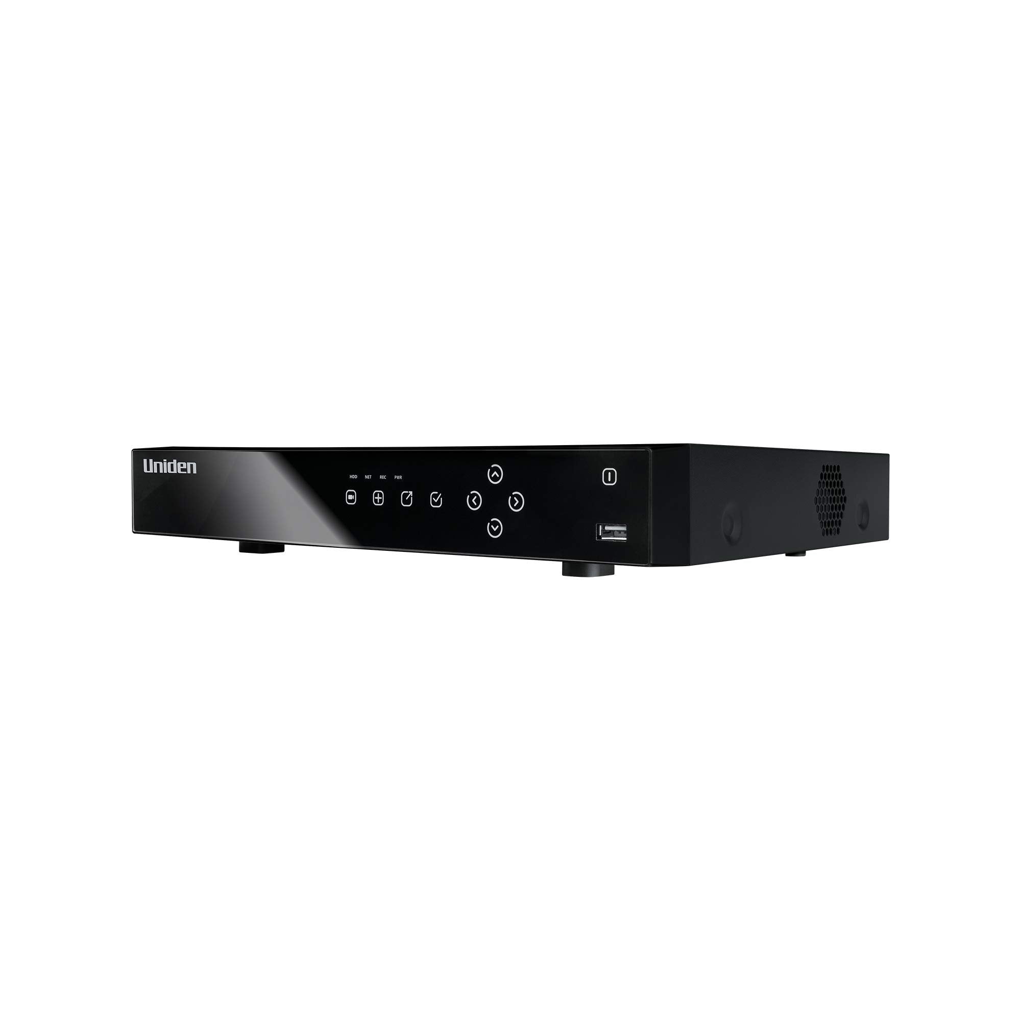 Uniden Guardian GXVR55800 8-Channel 2K 4MP 2TB NVR Security Recorder - Front View
