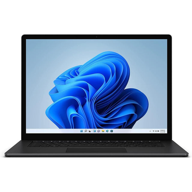 Microsoft Surface Laptop 4 15-inch i7-1185G7 16GB 256GB Matte Black Refurbished Laptop - Front View Open