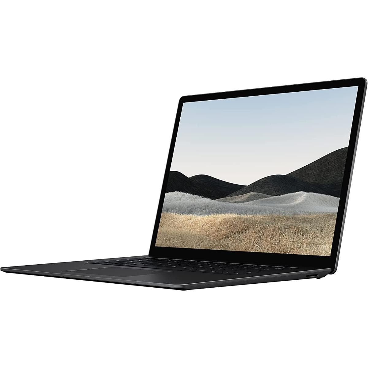 Microsoft Surface Laptop 4 15-inch i7-1185G7 16GB 256GB Matte Black Refurbished Laptop - Angled View