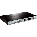 D-Link DES-1210-28P 28-Port PoE Smart Managed Switch side view