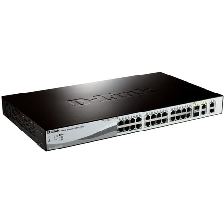 D-Link DES-1210-28P 28-Port PoE Smart Managed Switch side view