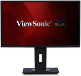 ViewSonic VG2448 24" FHD IPS Ergonomic Monitor Refurbished - Angled View