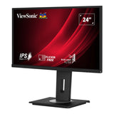 ViewSonic VG2448 24" FHD IPS Ergonomic Monitor Refurbished - Height Adjustable Stand