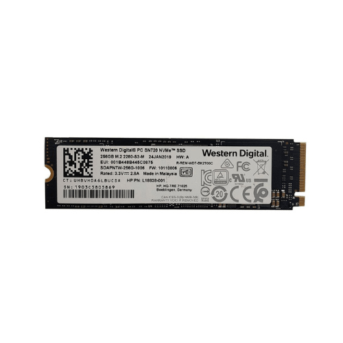 Refurbished - Western Digital PC SN720 256GB M.2 2280 NVMe SSD | 3mth Wty - Reboot IT