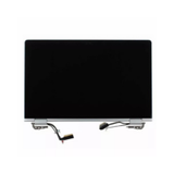 An HP EliteBook X360 1030 G2 13.3" 1920x1080 touchscreen assembly (31048-001) with a black display, silver hinges, and exposed bottom cables, compatible with HP devices.