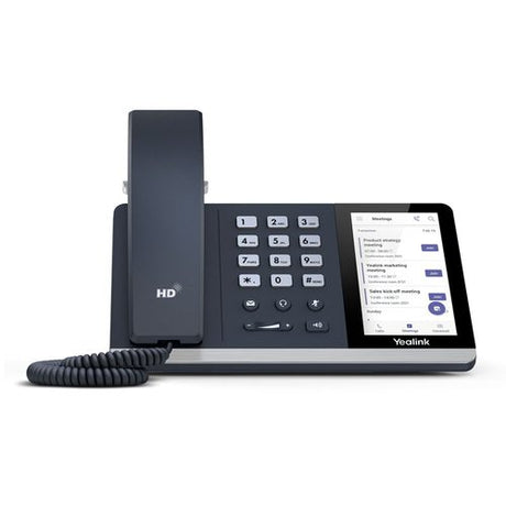 Yealink SIP-T55A MS Teams IP Phone Refurbished - Angled View