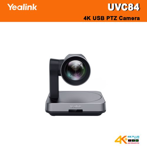 Yealink UVC84 4K USB PTZ Refurbished Conferencing Camera - Front View
