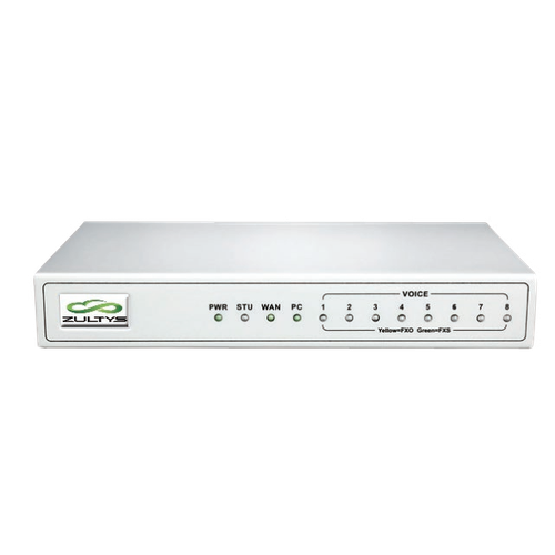Zultys MG4 4-Port FXO Analog VoIP Gateway SIP PSTN Trunk PBX Integration